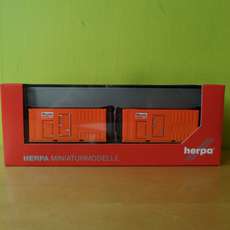 Herpa H0 76890 Boels stroom aggregaat containers