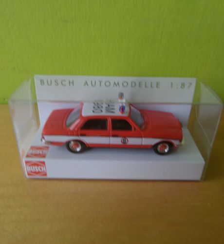 Busch H0 46856 Mercedes W123 Brandweer Hamm