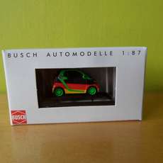 Busch H0 46204 Smart Fortwo  `12 Voetbal