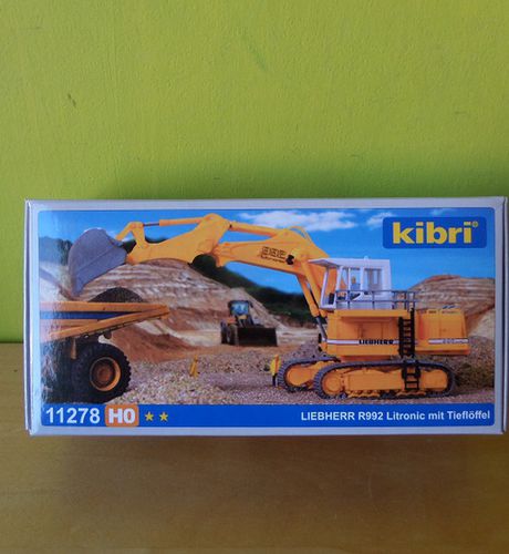 Kibri H0 11278 Liebherr R992 kraan