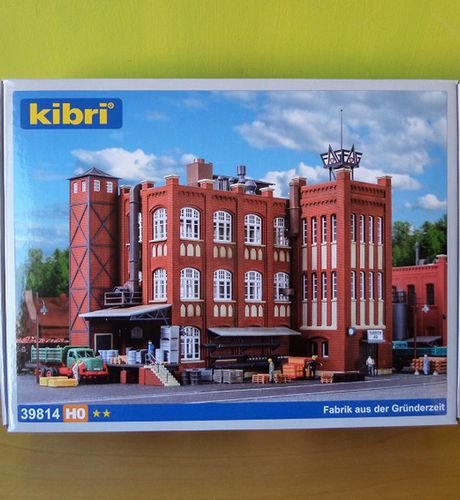 Kibri 39814 Fabriek uit de begin tijd