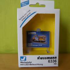 Viessmann H0 6336 Reclamebord met led