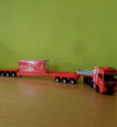 Herpa H0 320764 MAN TGX Dieplader "Romein"