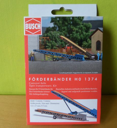 Busch H0 1374 Transport banden