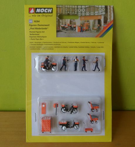 Noch H0 16264 Nederlandse postbode set