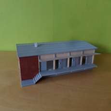 Vollmer H0 Moderne goederen overslag bijgebouw