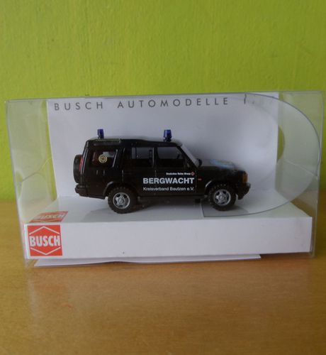 Busch H0 51919 LandRover Discovery Bergwacht