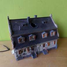 Faller H0 2 familie huis uit Roergebied