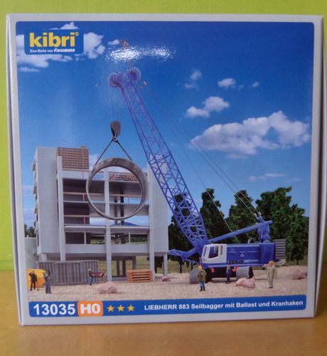 Kibri H0 13035 Liebherr 883 Seilbagger