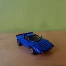 Brekina H0 29652 Lancia Stratos HF blauw