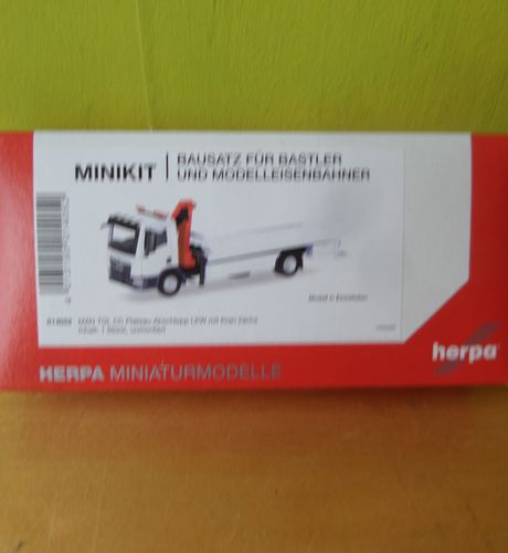 Herpa H0 014052 Minikit  MAN TGL sleepwagen