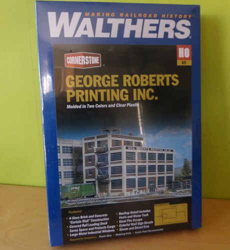 Walthers H0 3046 George Roberts Printing fabriek
