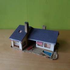 Vollmer H0 villa met vijver