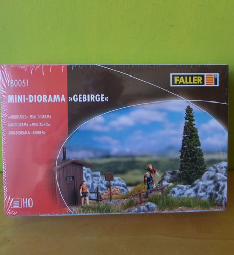 Faller H0 180051 Mini diorama "Bergen"