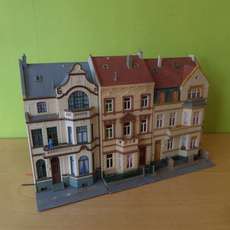 Kibri H0 Stadshuizen straat Bonn