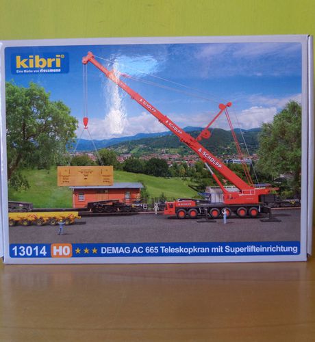 Kibri H0 13014 Demag AC 665 Telescoop kraan