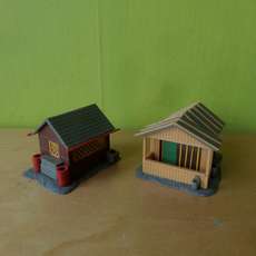 Faller H0 2 tuin huisjes