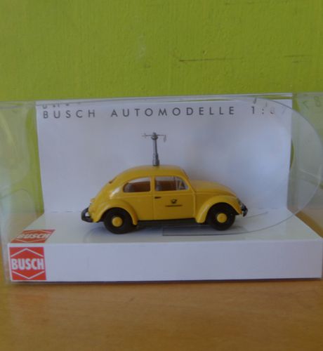 Busch H0 52912 VW kever "Post" funkwagen