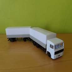 Edocar H0 Budget Volvo Vrachtwagen + aanhanger