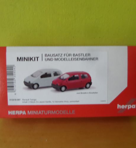 Herpa H0 12218  Minikit 2x Renault Twingo
