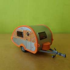Wiking H0 09237 Caravan T@B