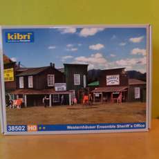 Kibri H0 38502 Western huizen "Sheriff`s office"
