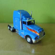 Brekina H0 85934 Kenworth T 600 "Flames"