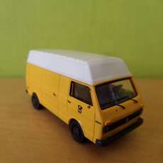 Brekina H0 34952 VW LT 35  Geel Duitse Post