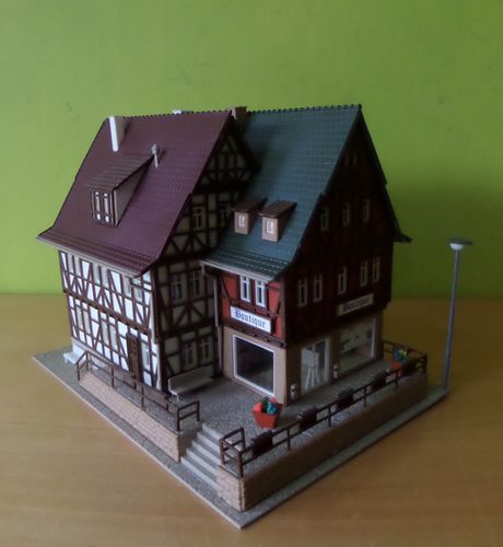 Vollmer H0 Vakwerk huis Boutigue