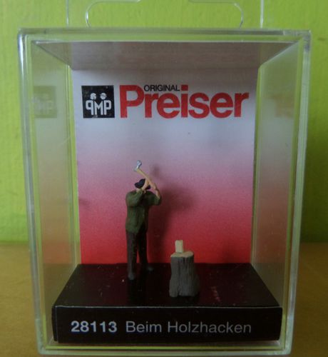 Preiser H0 28113 Houthakken