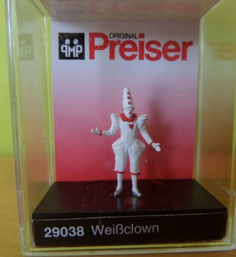 Preiser H0 29038 De Witte Clown