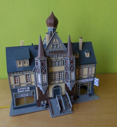 Vollmer H0 Stadspand met winkels en hotel