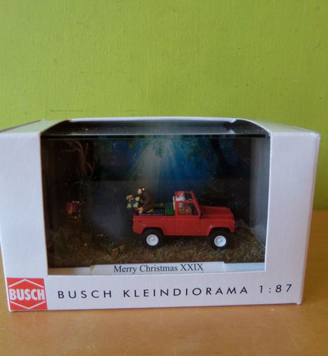 Busch H0 7626 Kerst diorama 2025