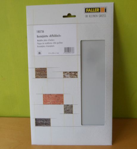 Faller 180736 knutselplaat "Traanplaat"