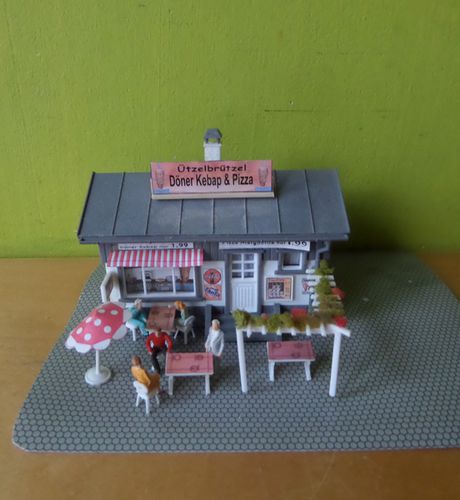Auhagen H0 Döner kebab zaak