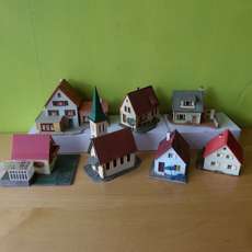 Faller H0 budget set huizen