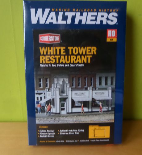 Walthers H0 3030 "White tower" Restaurant