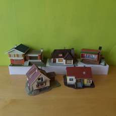 Faller H0 budget set Villa  huisjes