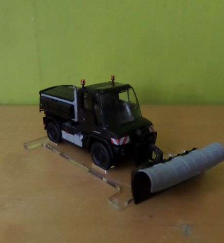 Busch H0 50933 MB Unimog U430 Winterdienst