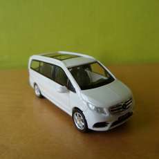 Micro city H0 0077 Mercedes V klasse wit