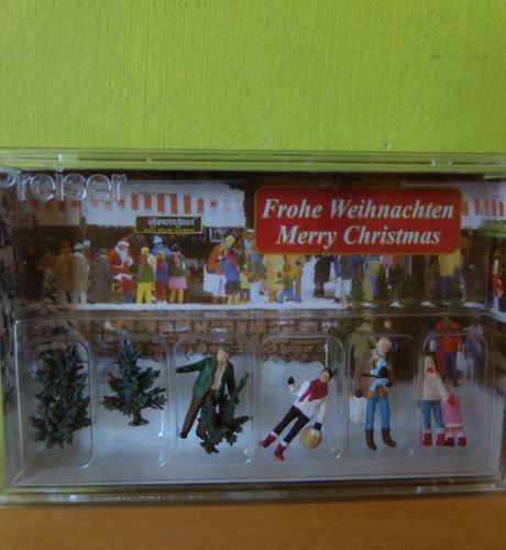 Preiser H0 10627 Kerstbomen verkoop
