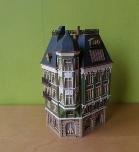 Vollmer H0 Stads hoekpand Bank gebouw