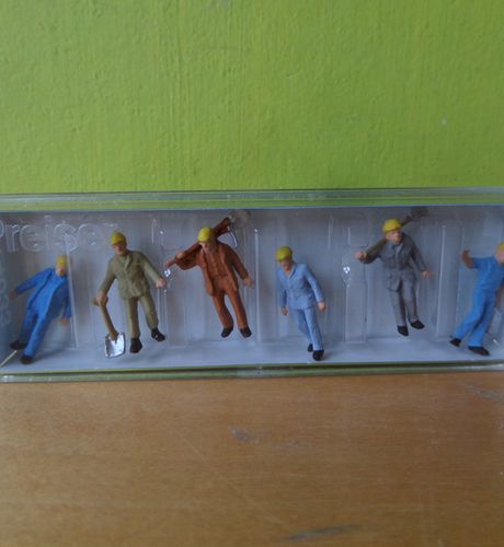 Preiser H0 14033 Spoor werkers