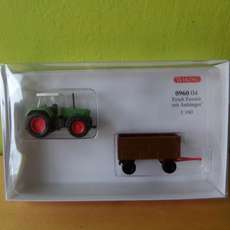 Wiking N 96004 Fendt Favorit met anhanger