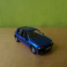 PCX H0 870751 Peugeot 106  blauw