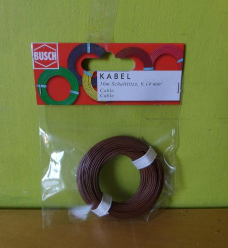 Busch 1794 Kabel 0.14 MM bruin