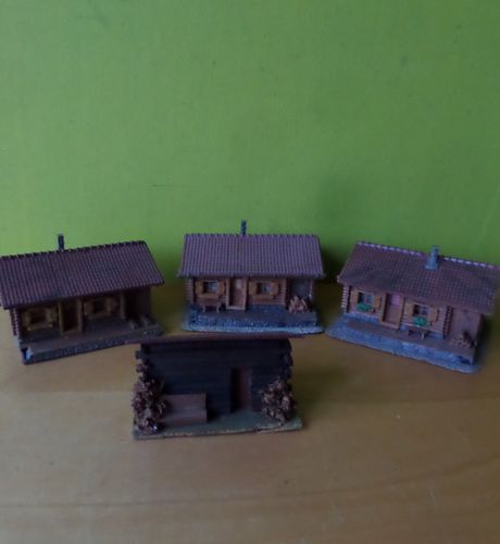 Faller H0 Set kleine Houten blokhutten