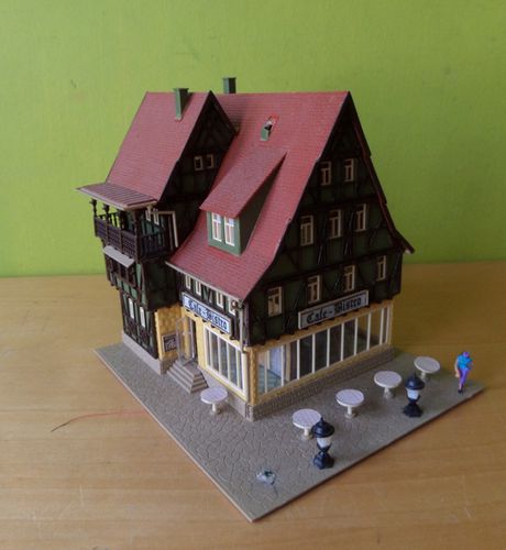 Vollmer H0 Vakwerkhuis  Cafe - Bistro