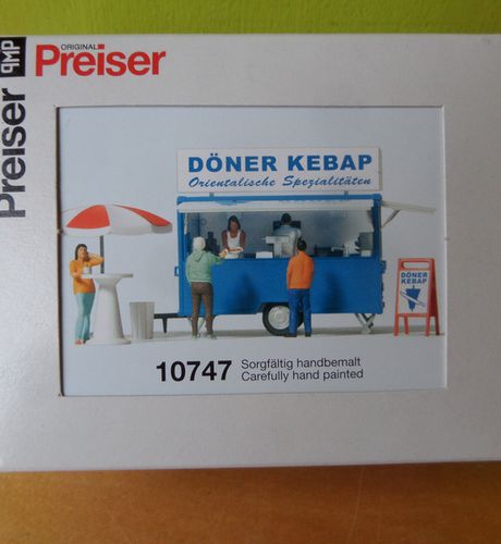 Preiser H0 10747 Kebab wagen