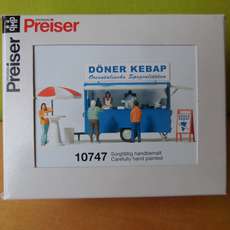 Preiser H0 10747 Kebab wagen